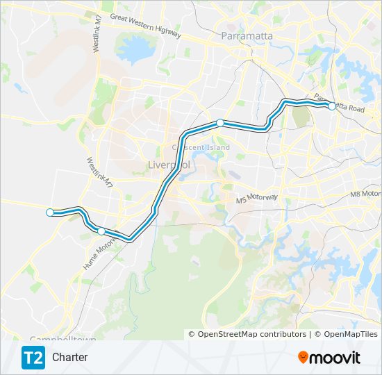 T2 Route Schedules, Stops & Maps Charter
