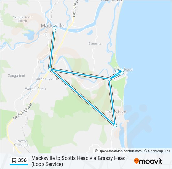 356 Route Schedules Stops And Maps Macksville Updated