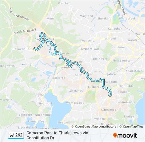 262  Line Map