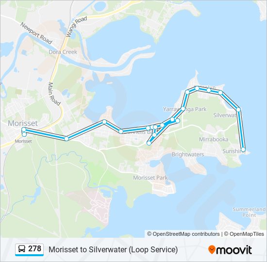 278 Route: Schedules, Stops & Maps - Sunshine (Updated)