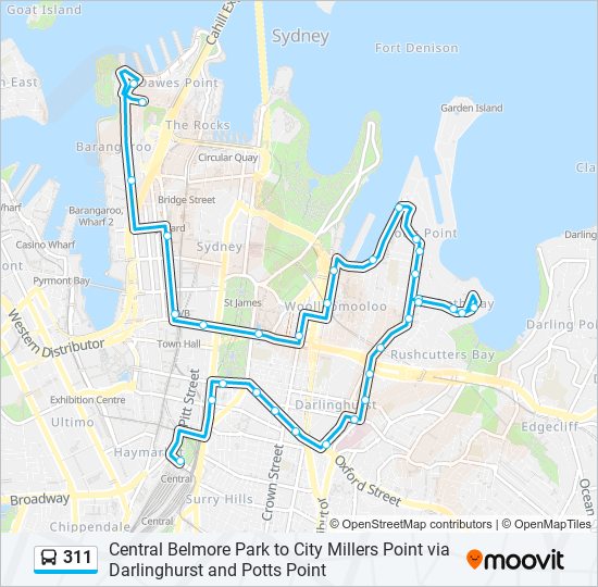 311 Route: Schedules, Stops & Maps - Central Eddy Ave (Updated)