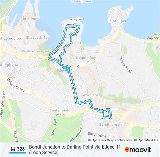 328 Route Schedules Stops Maps Bondi Junction Updated 