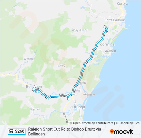 S268  Line Map