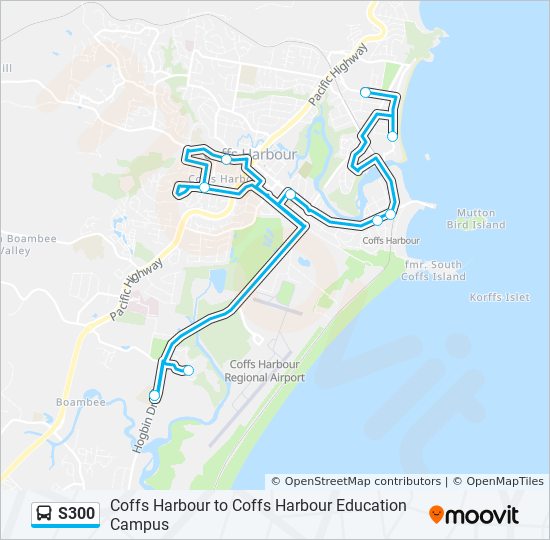 S300 bus Line Map