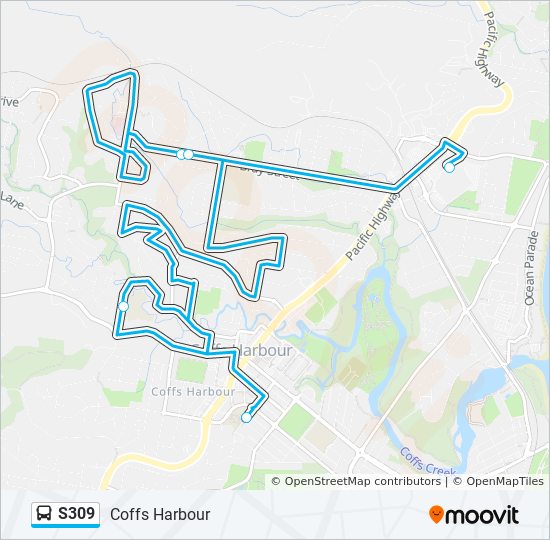 S309  Line Map