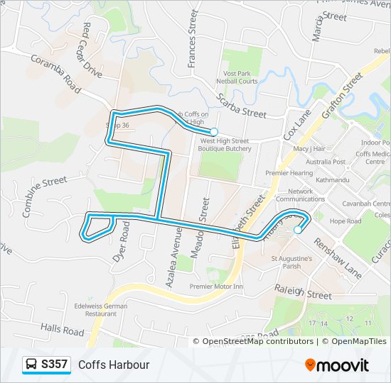 S357  Line Map