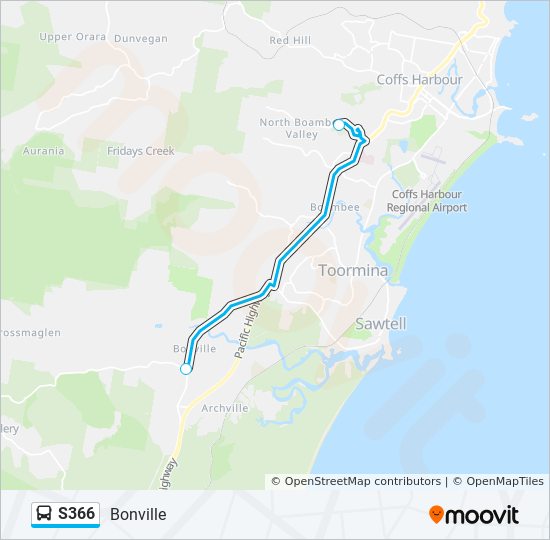 S366  Line Map