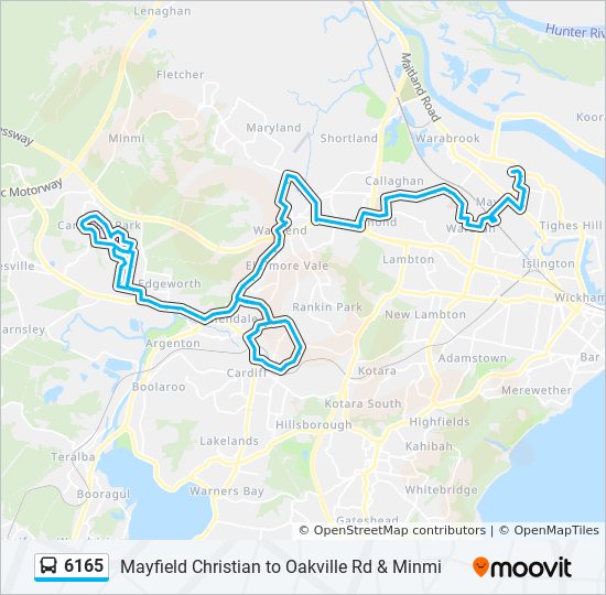 6165  Line Map