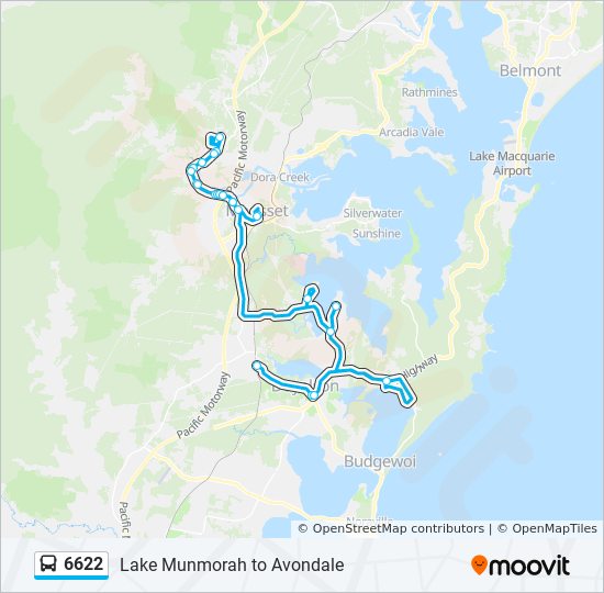 6622  Line Map