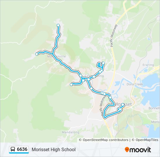 6636  Line Map