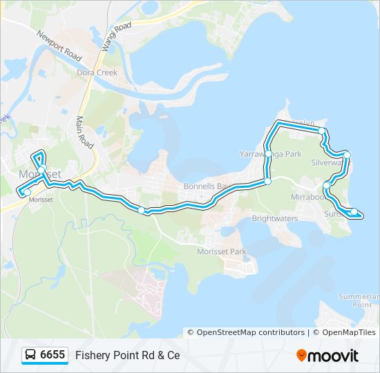 6655  Line Map