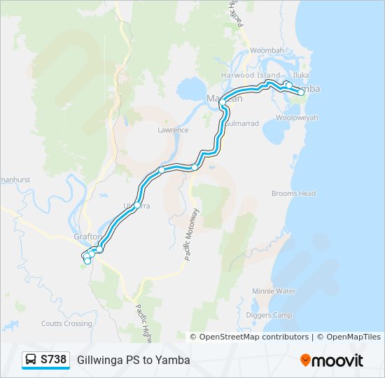 S738  Line Map