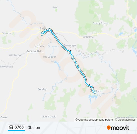 s788 Route: Schedules, Stops & Maps - Oberon (Updated)