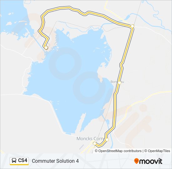 CS4 bus Line Map