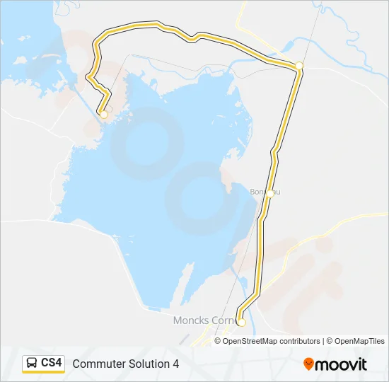 CS4 Bus Line Map