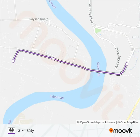 CORRIDOR 2 Metro Line Map