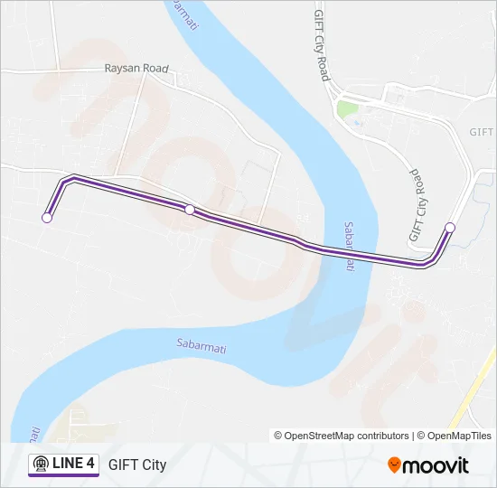 LINE 4 Metro Line Map