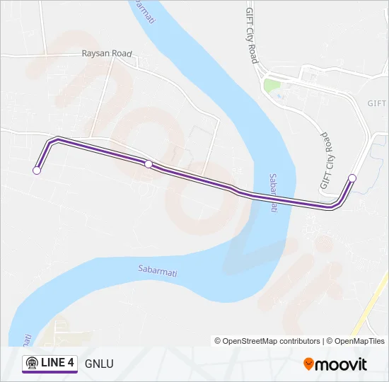 LINE 4 Metro Line Map