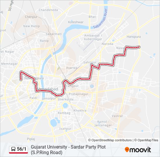 Sardar Patel Ring Road stop - Routes, Schedules, and Fares