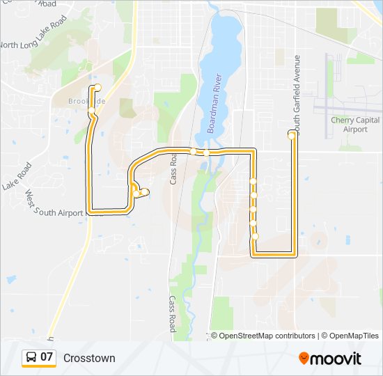 07 bus Line Map