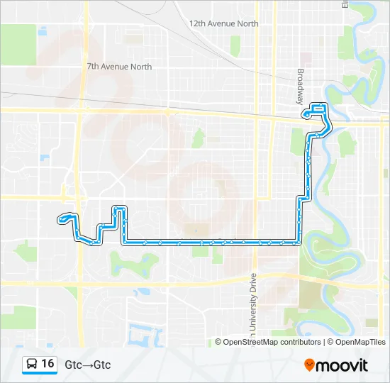 16  Line Map