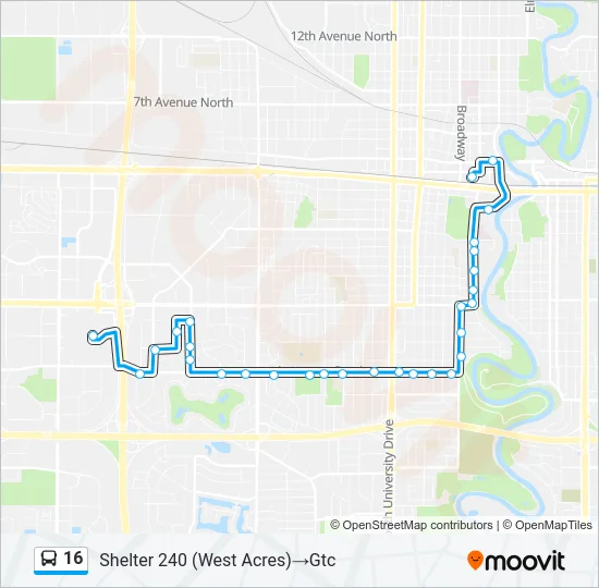 16  Line Map