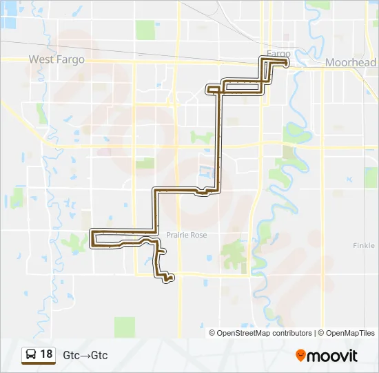 18  Line Map