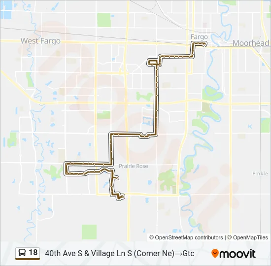 18  Line Map