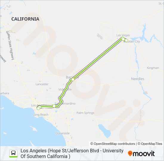 FLIXBUS 2030 Bus Line Map