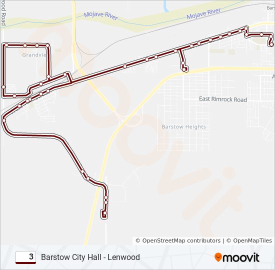 3 Route Schedules, Stops & Maps Barstow City Hall (Updated)