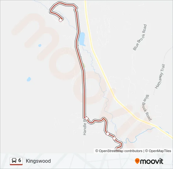 6 Bus Line Map