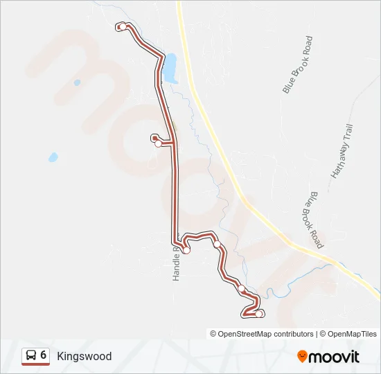 6 Bus Line Map