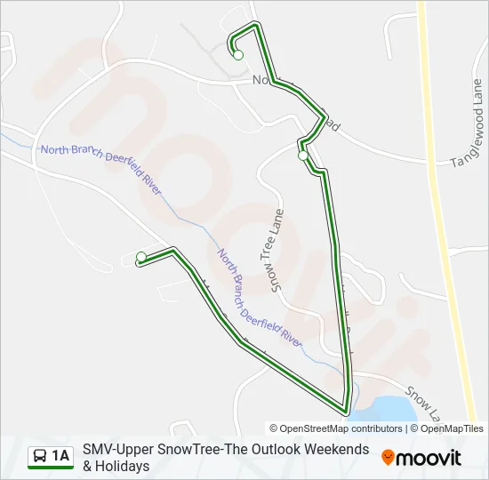1A Bus Line Map