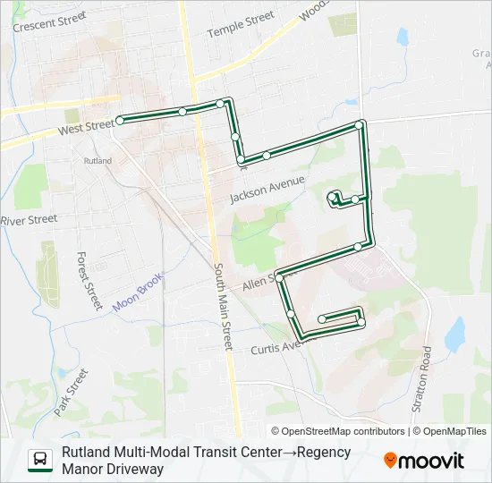 HOSPITAL Bus Line Map