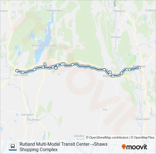 FAIR HAVEN Bus Line Map