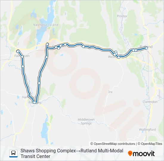 FAIR HAVEN Bus Line Map