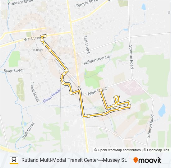 SOUTH EXTENSION bus Line Map