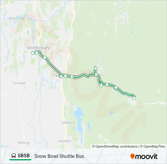 SBSB Bus Line Map