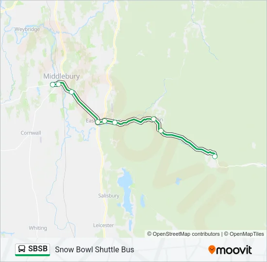 SBSB Bus Line Map