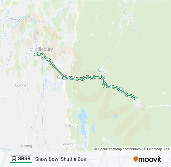 SBSB Bus Line Map