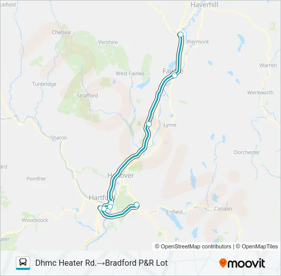 RIVER ROUTE Bus Line Map