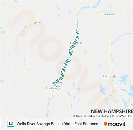 RIVER ROUTE Bus Line Map