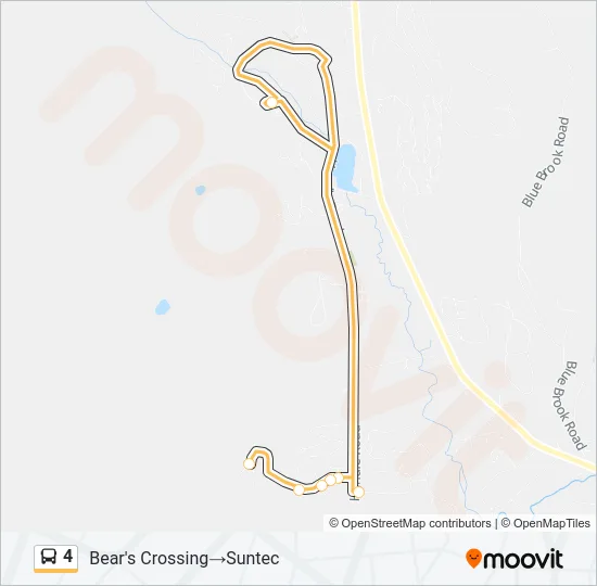 4 Bus Line Map