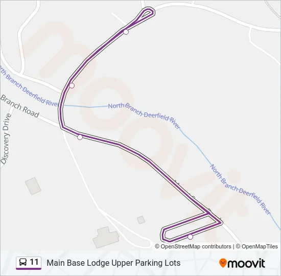 11 Bus Line Map