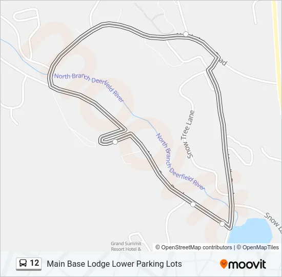 12 Bus Line Map