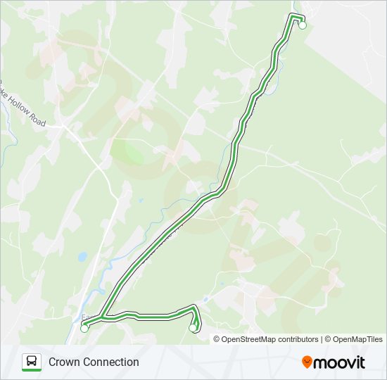 CROWN CONNECTION Bus Line Map