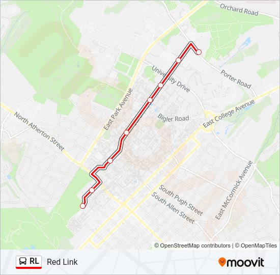 RL Bus Line Map