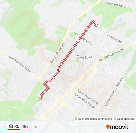 RL Bus Line Map