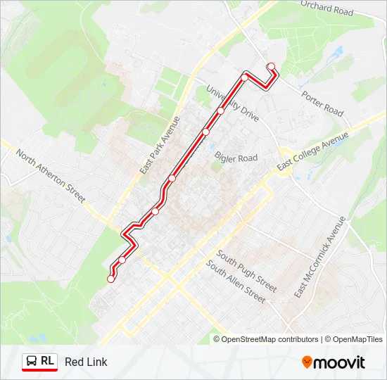 RL Bus Line Map