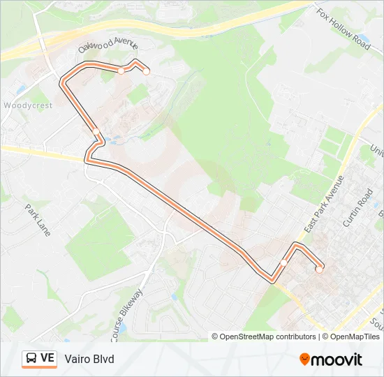 VE Bus Line Map